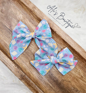 Shells by the Shore Handtied Bows