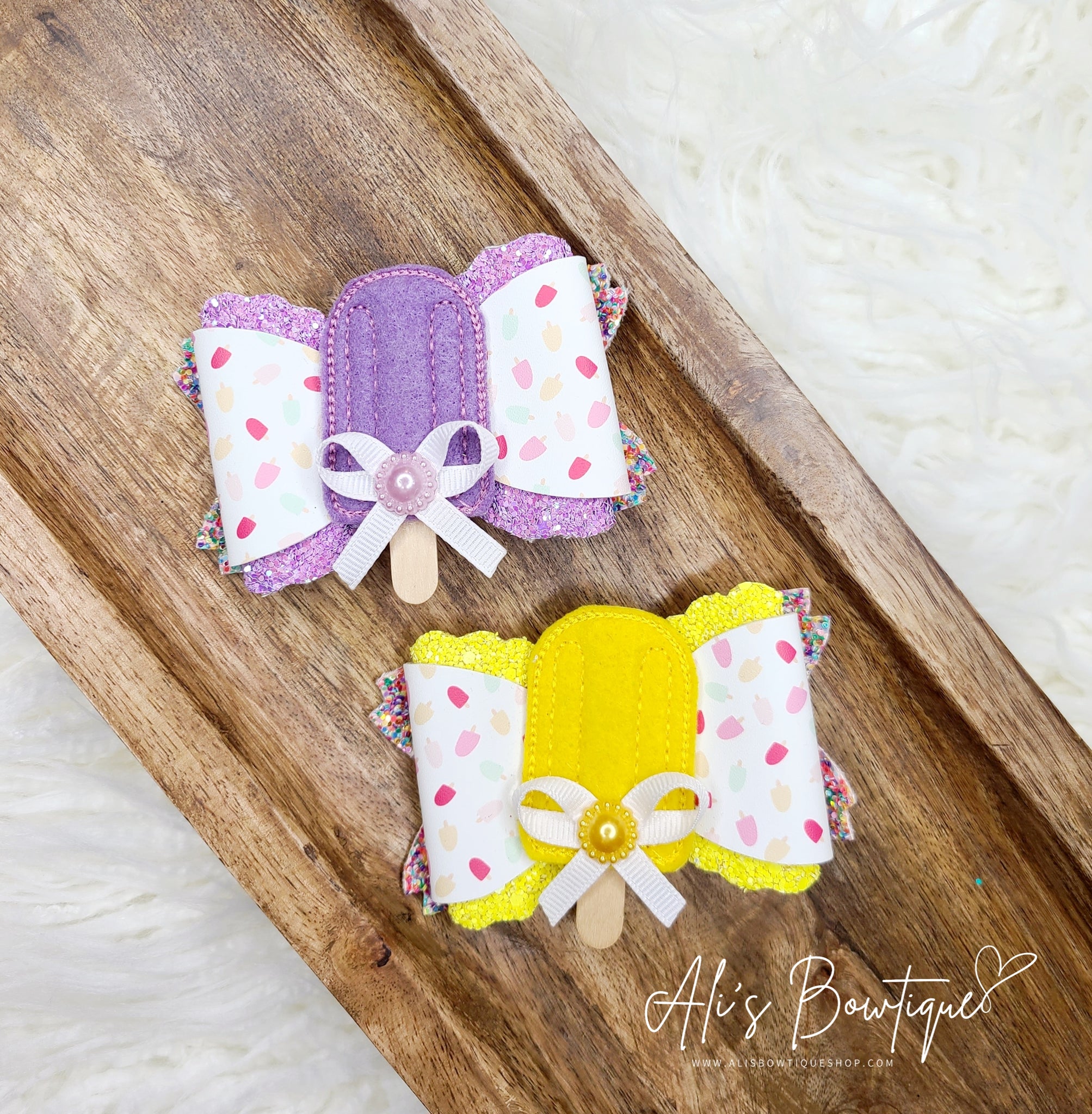 Popsicle Bows