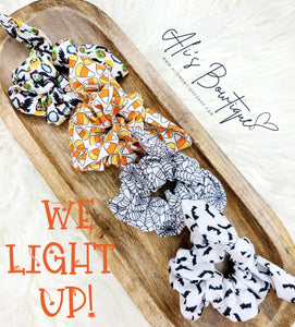 Halloween Light Up Scrunchies