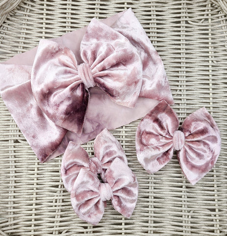 Petal Pink Weathered Velvet